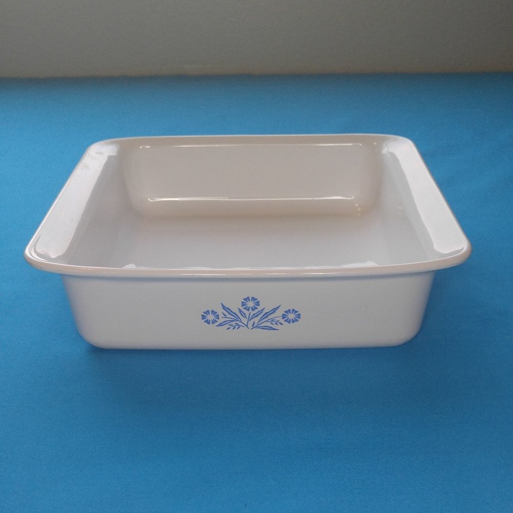 Vintage Corningware Blue Cornflower Pattern